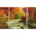 Flusslandschaft - Schipper Malen nach Zahlen Triptychon 20x50cm, 40x50cm, 20x50cm