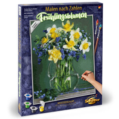Frühlingsblumen - Malen nach Zahlen Schipper 40x50...