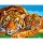 Tierisches Malen nach Zahlen Senior - Tiger, 39,5x32x2cm Malvorlage Großkatze