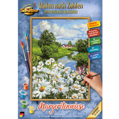 Mageritenwiese - Schipper Malen nach Zahlen 24 x 30 cm