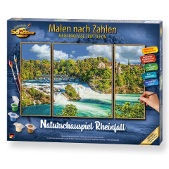 Naturschauspiel Rheinfall - Schipper Malen nach Zahlen...